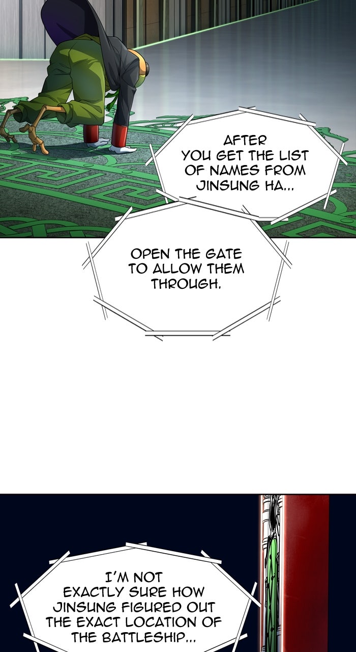 Tower of God Manga Chapter 554 page 110 - [Season 3] Ep. 137